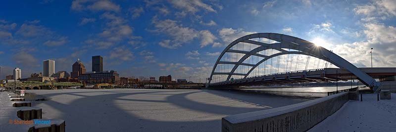 Shadows on the Genesee by Sheridan Vincent