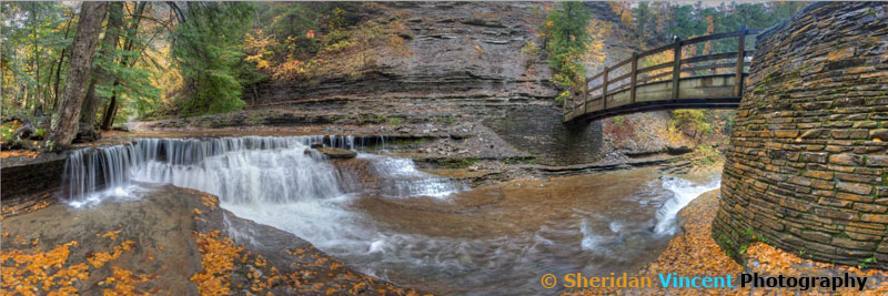 Stony Brook Casacade and Bridge