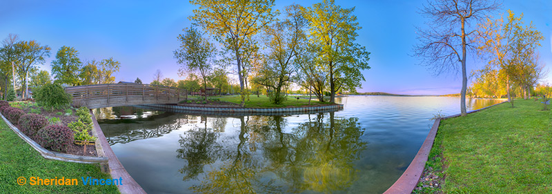 Vitalie Park Sunrise by Vincent
